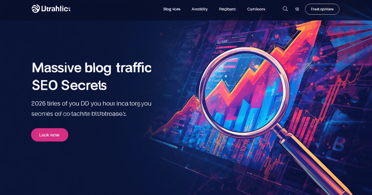 Skyrocket Your Blog Traffic The SEO Secrets for 2026 Nobody Tells You (Until Now!)
